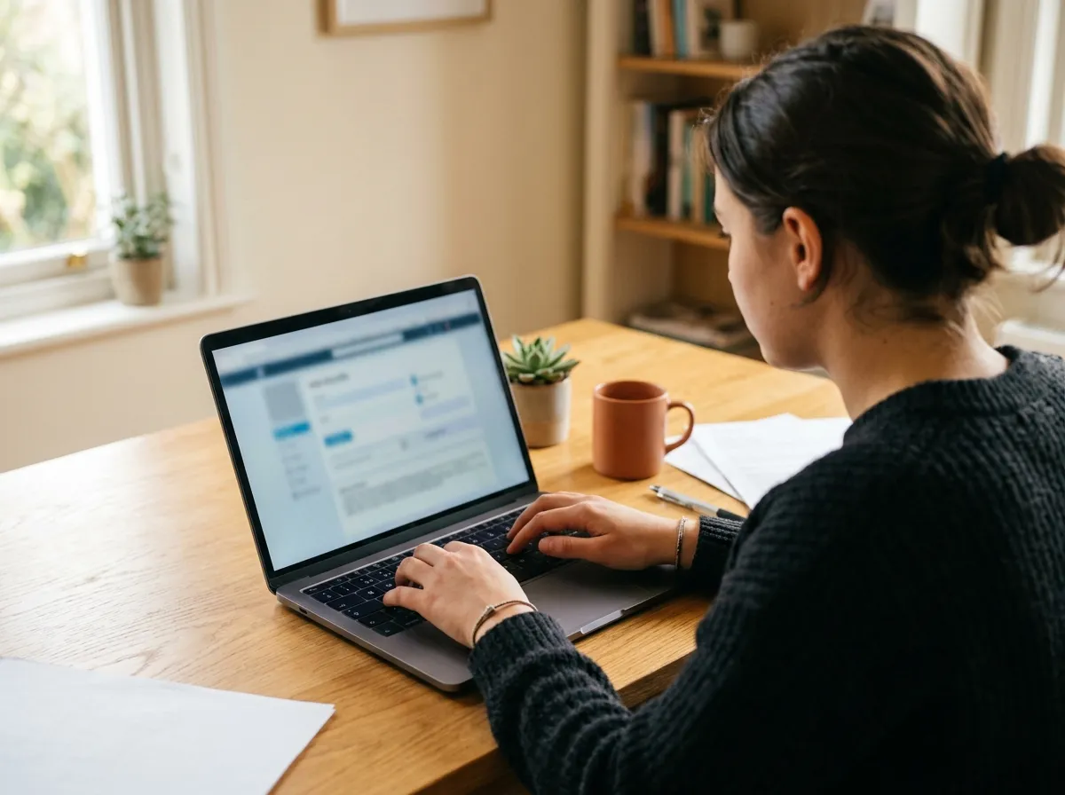 Registering online in minutes